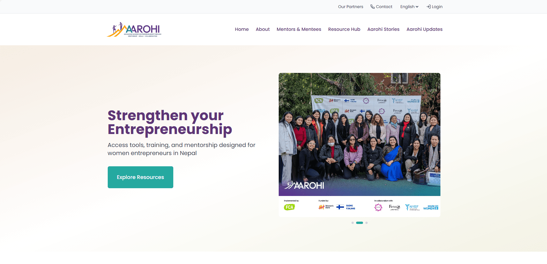 Development of Mentorship and Program Management Portal of Aarohi Program